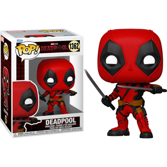 Deadpool & Wolverine (2024) - Deadpool Funko Pop! Vinyl Figure #1362