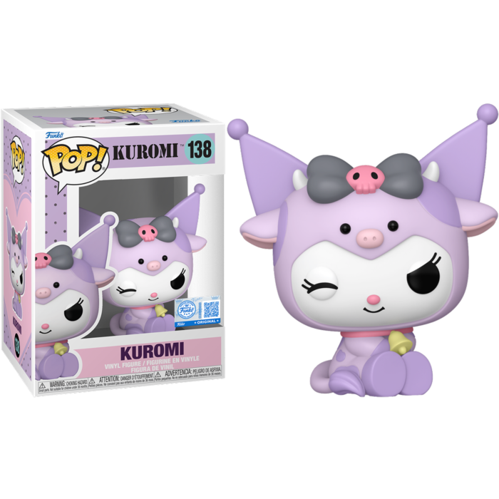 Hello Kitty & Friends - Kuromi (Cow Cosplay) Exclusive Funko Pop! Vinyl Figure #138