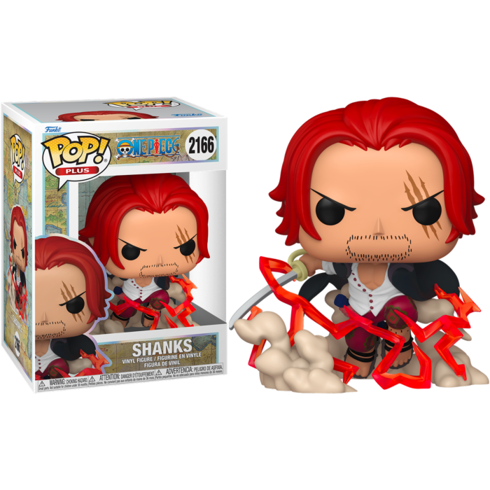 One Piece - Shanks Funko Pop! Plus Vinyl Figure #2166