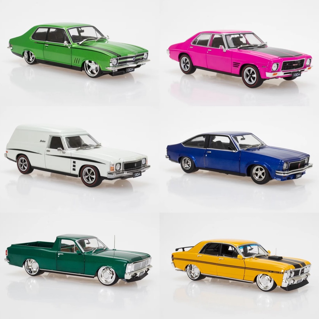 1:24 Sfragismeno Australian Model Car Series - Assorted Diecast Legends 