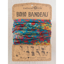 Boho Bandeau - Navy Prairie Patchwork