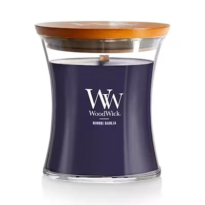 Hinoki Dahlia Medium Candle - WoodWick