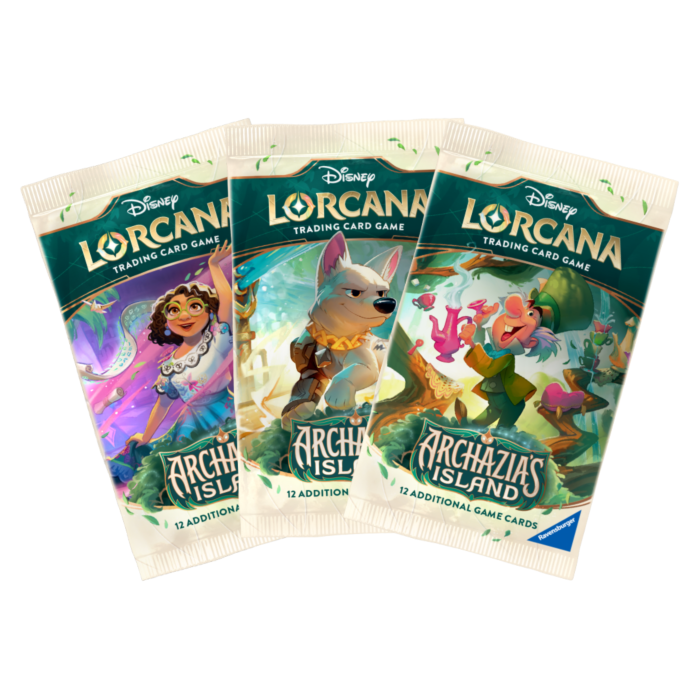 Disney Lorcana Trading Cards Archazia's Island Booster Pack