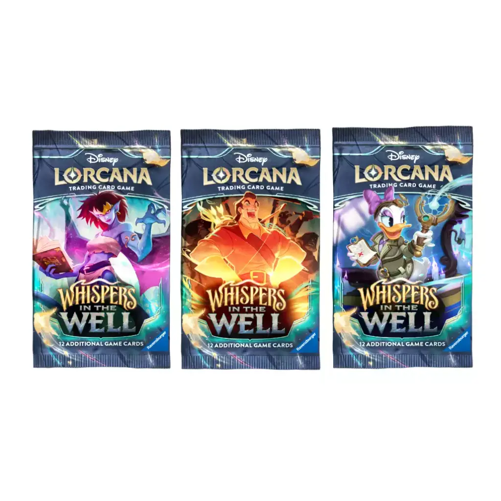 Disney Lorcana Trading Cards Whispers in the Well Booster Pack
