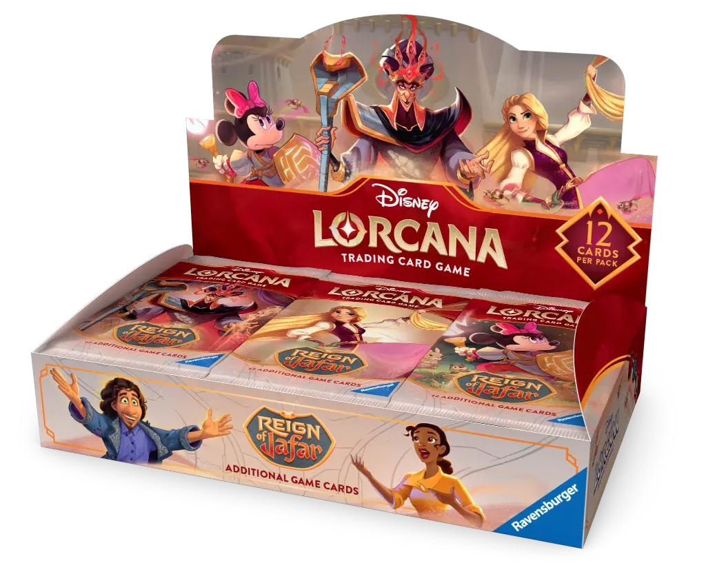 Disney Lorcana Trading Cards Reign of Jafar Sealed Booster Box