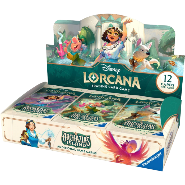 Disney Lorcana Trading Cards Archazia's Island Sealed Booster Box