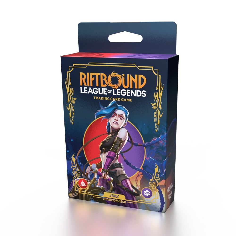 Riftbound: League of Legends Trading Card Game - Jinx Champion Deck