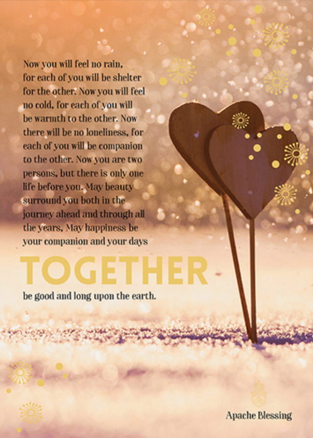 Together Inspirational Card - Affirmations
