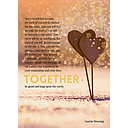 [A87] Together Inspirational Card - Affirmations