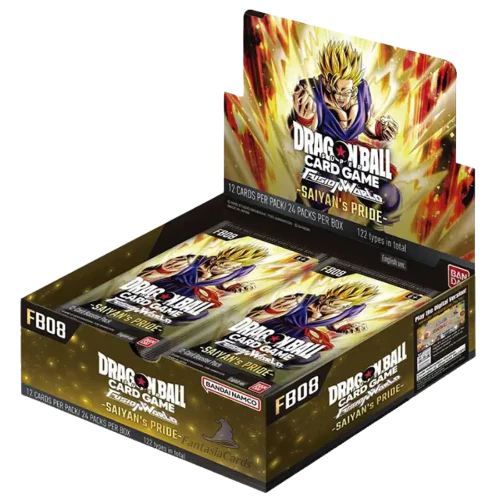 Dragon Ball Super Trading Card Game: Fusion World - Saiyan's Pride [FB08] Sealed Booster Box