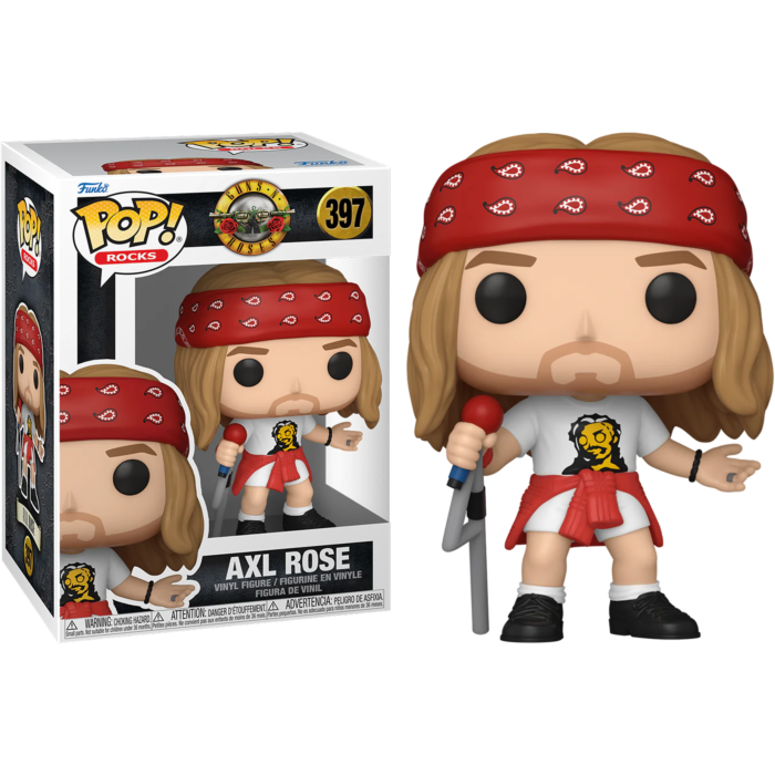 Guns N Roses - Axl Rose (1992) Funko Pop! Vinyl Figure #397