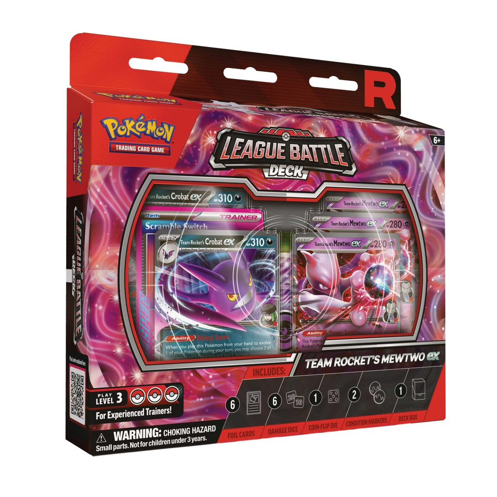 Pokémon TCG: Team Rocket's Mewtwo ex League Battle Deck