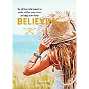 [A80] Believing Inspirational Card - Affirmations