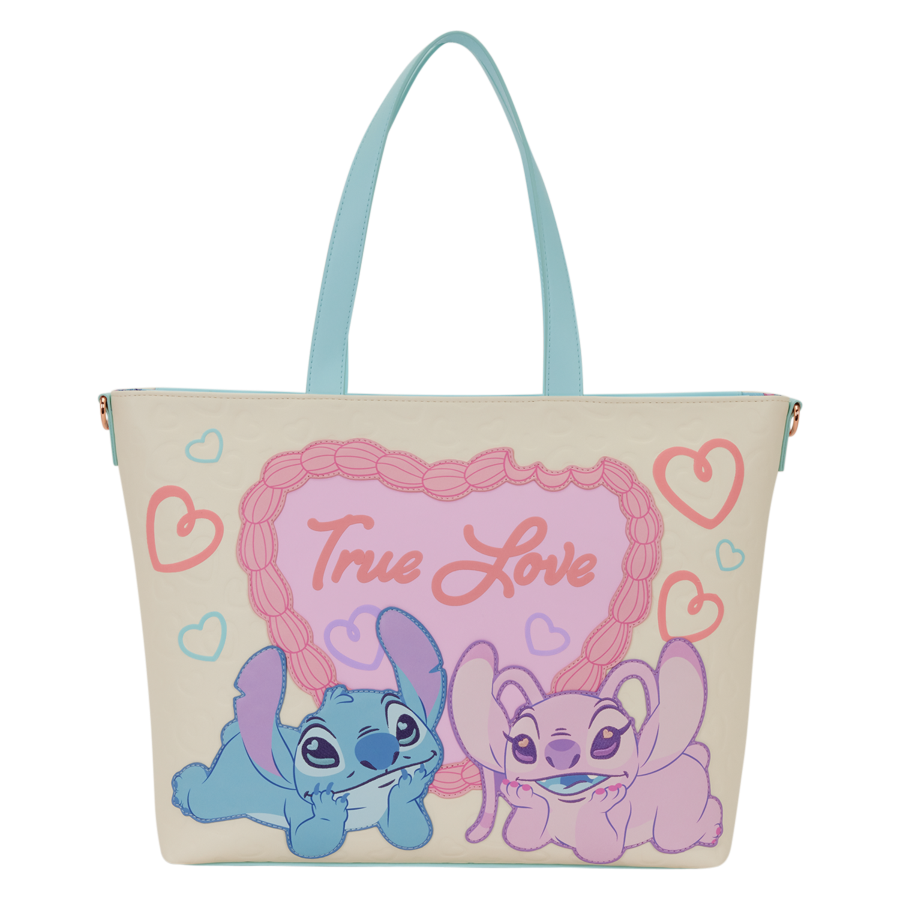 Lilo & Stitch - Stitch & Angel True Love Tote Bag - Loungefly