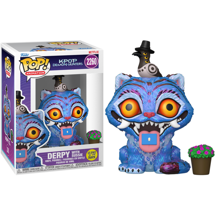 K-Pop Demon Hunters - Derpy with Sussie (Glow in the Dark) Funko Pop! Vinyl Figure #2260