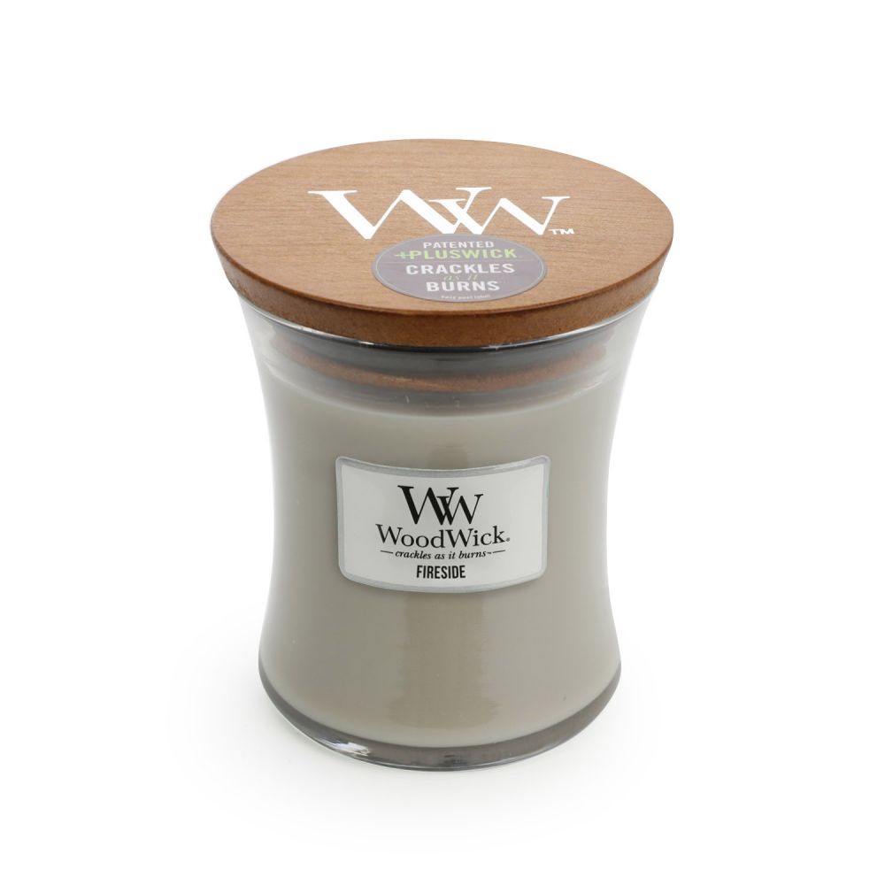 Fireside Medium - WoodWick Candle