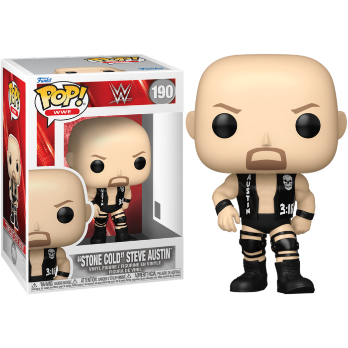 WWE - Stone Cold Steve Austin Funko Pop! Vinyl Figure #190