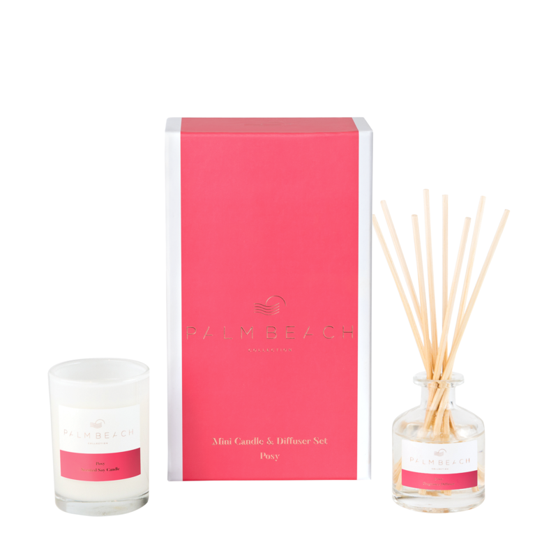 Posy - Mini Candle & Diffuser Pack - Palm Beach Collection