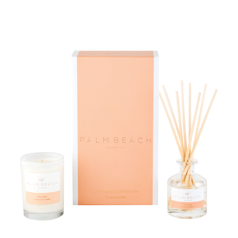 Mini Candle & Diffuser Pack - Watermelon - Palm Beach Collection