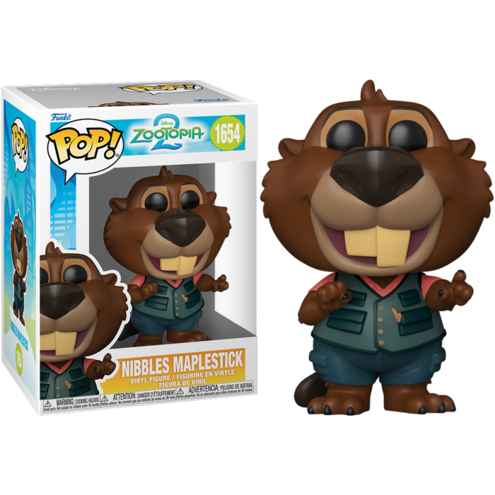 Zootopia 2: Nibbles Maplestick Funko Pop! Vinyl Figure #1654