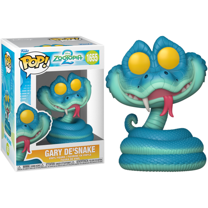 Zootopia 2: Gary De'Snake Funko Pop! Vinyl Figure #1655