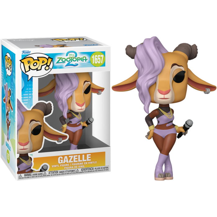Zootopia 2: Gazelle Funko Pop! Vinyl Figure #1657