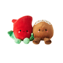 Hallmark Better Together Magnetic Plush - Rose and Chocolate Truffle