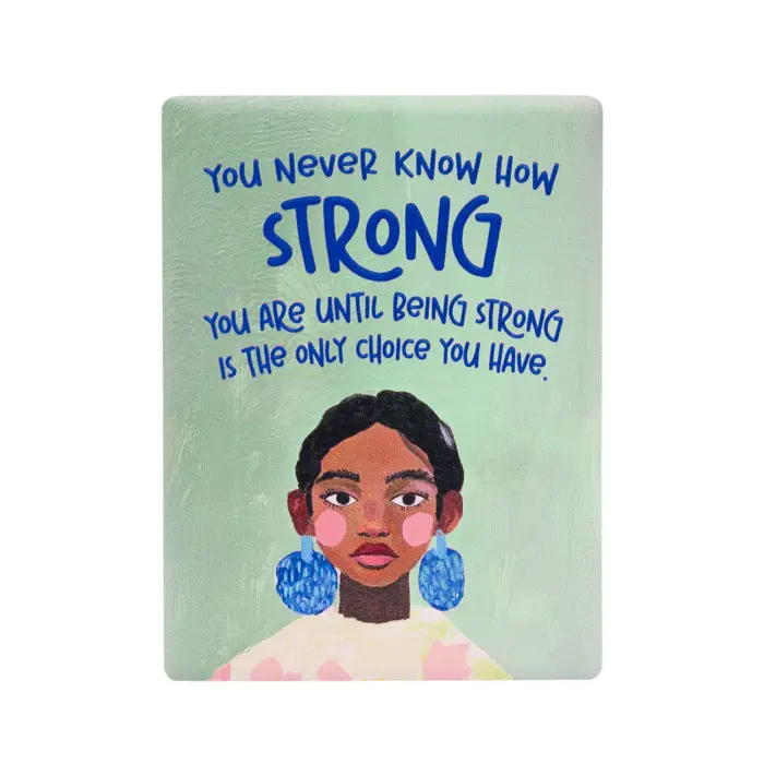 Billie Strong Ceramic Magnet