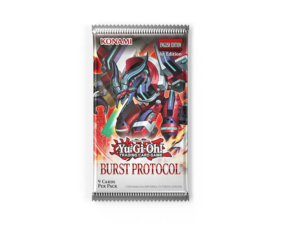 Yu-Gi-Oh! Trading Card Game: Burst Protocol - 9 x Card Booster Pack