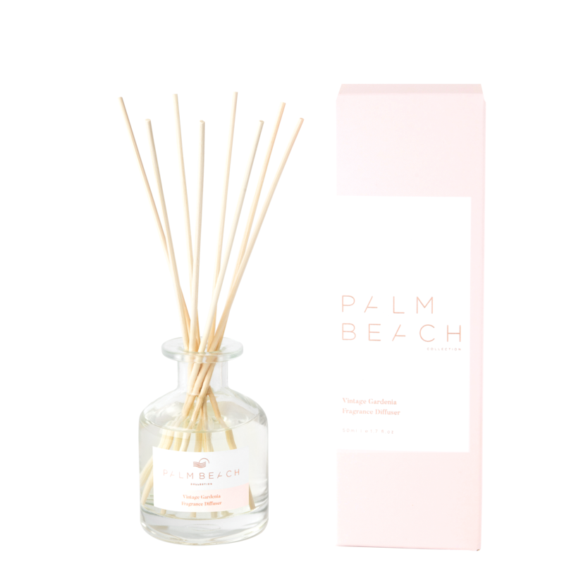 Mini Reed Diffuser - Vintage Gardenia - Palm Beach Collection