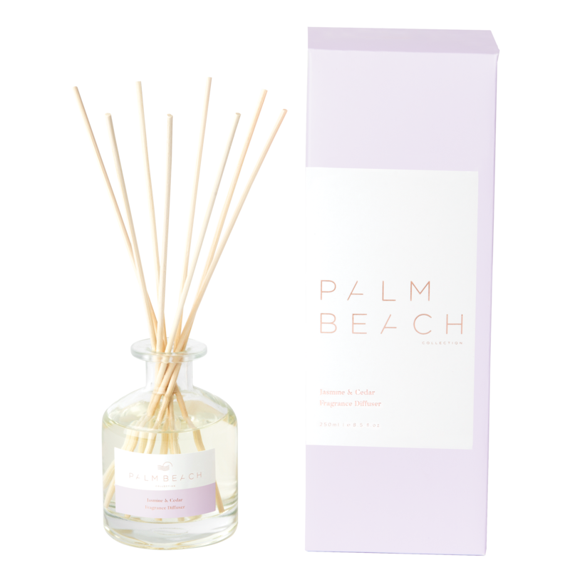 Reed Diffuser - Jasmine & Cedar - Palm Beach Collection