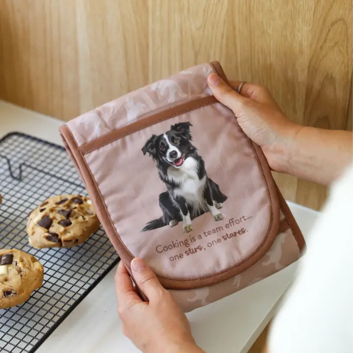 Cook's Companion Border Collie Oven Mitt 