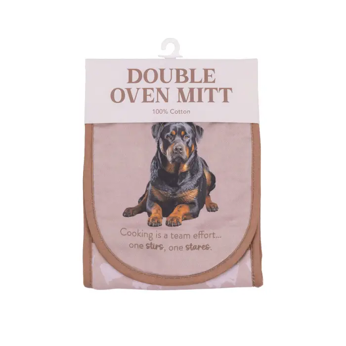 Cook's Companion Rottweiler Oven Mitt