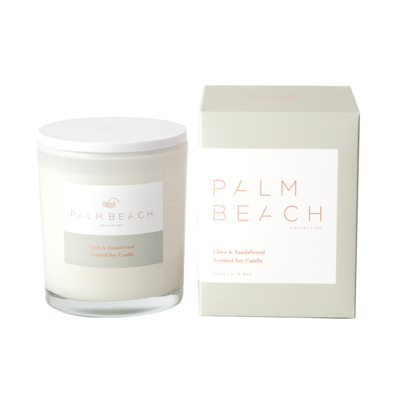 Standard Candle - Clove &amp; Sandalwood - Palm Beach Collection