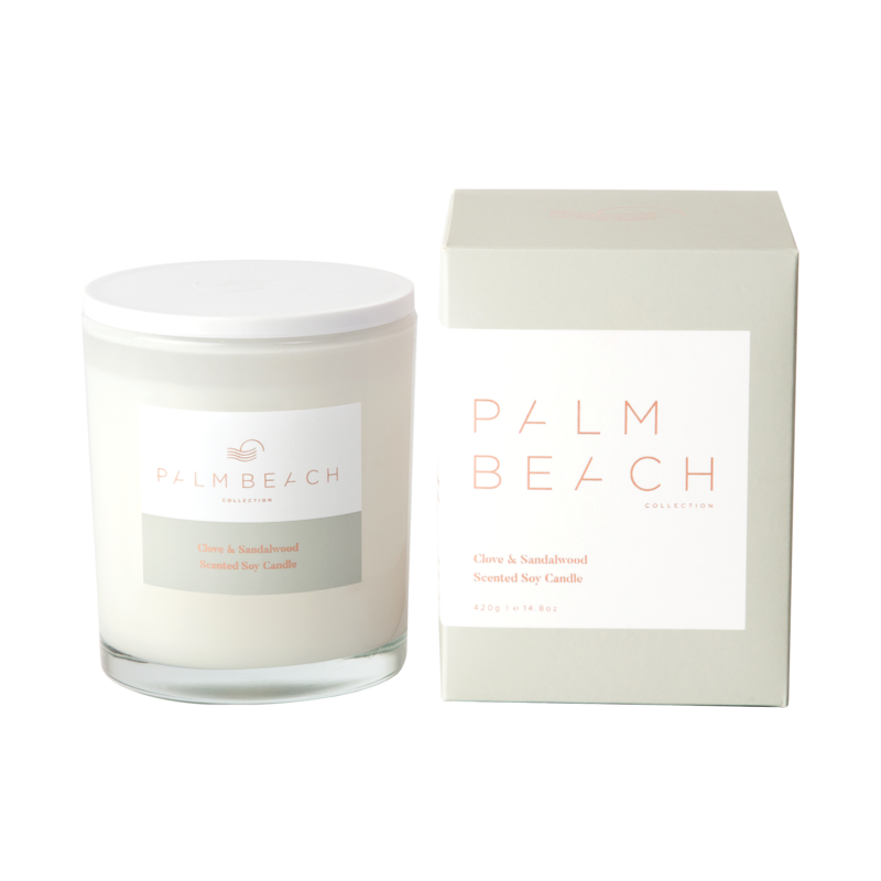 Standard Candle - Clove & Sandalwood - Palm Beach Collection