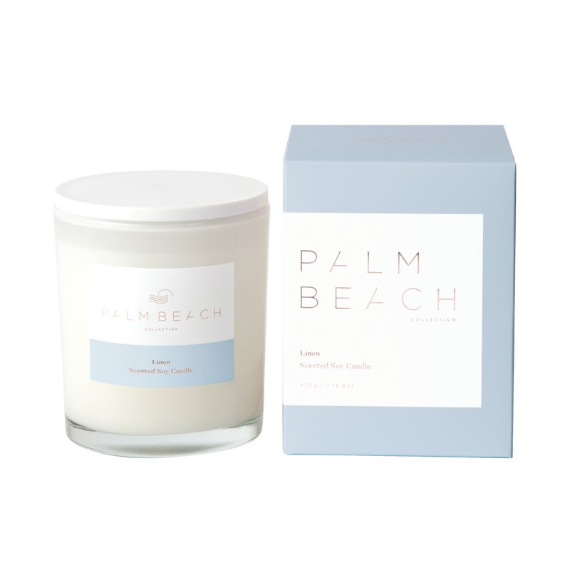 Standard Candle - Linen - Palm Beach Collection