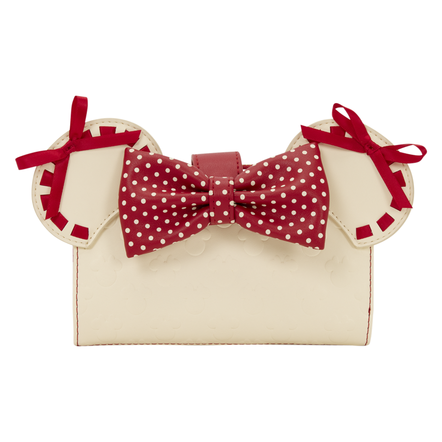 Disney - Minnie Mouse Rock the Dots Coquette Wallet - Loungefly