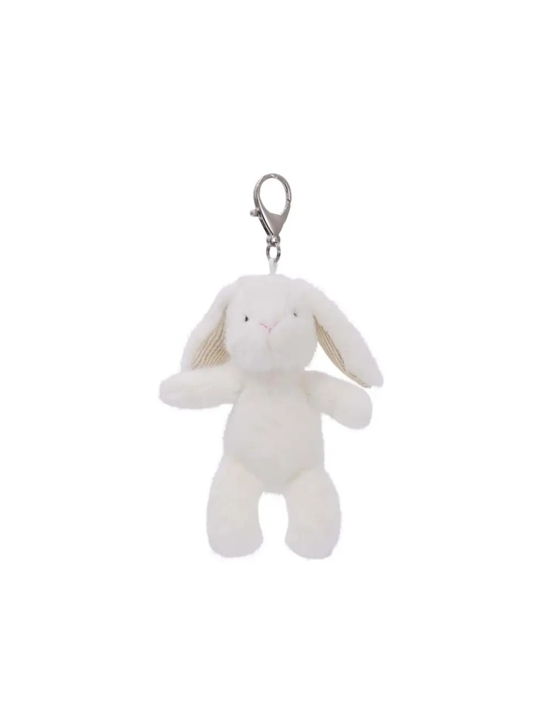 Mary Meyer Soft Bunny White Bag Charm