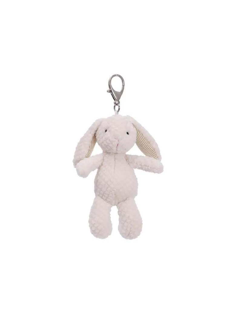 Mary Meyer Nubby Bunny White Bag Charm