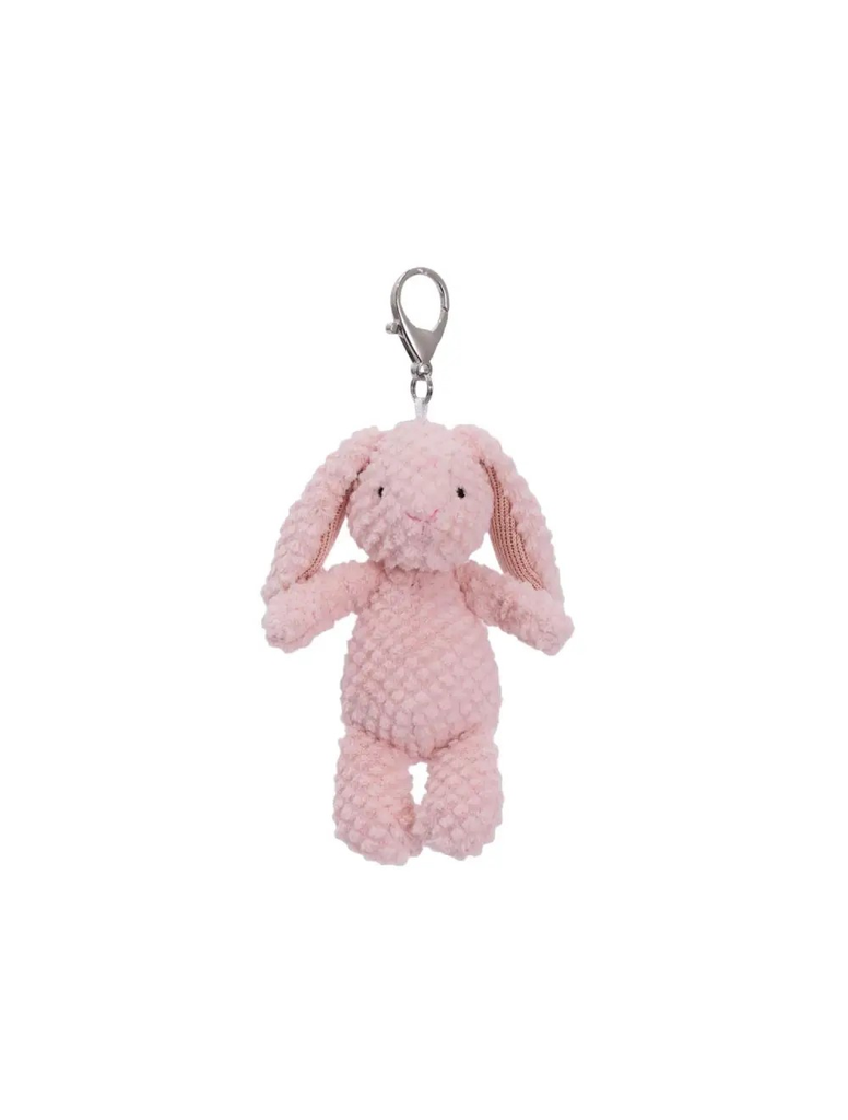 Mary Meyer Nubby Bunny Pink Bag Charm
