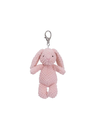 Mary Meyer Nubby Bunny Pink Bag Charm