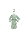 Mary Meyer Nubby Bunny Sage Bag Charm