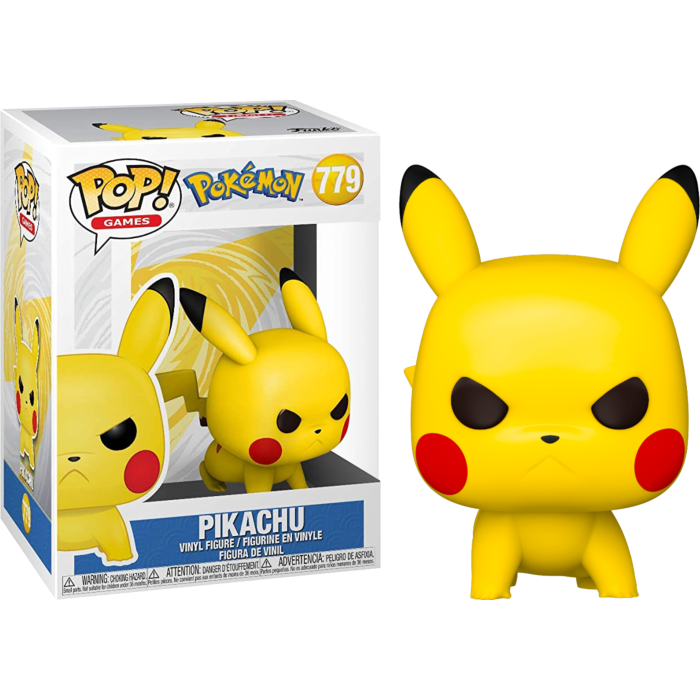 Pokémon - Pikachu (Angry Crouching) Funko Pop! Vinyl Figure #779