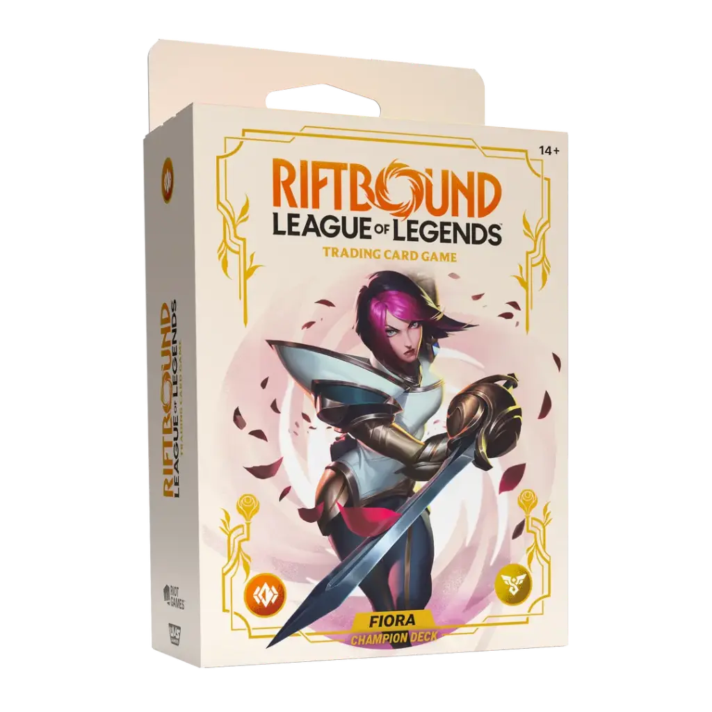 Riftbound: League of Legends Trading Card Game Spiritforged Fiora Champion Deck