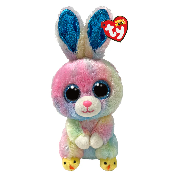 Ty Beanie Boos: Twitches the Easter Rabbit Plush (Regular Size)