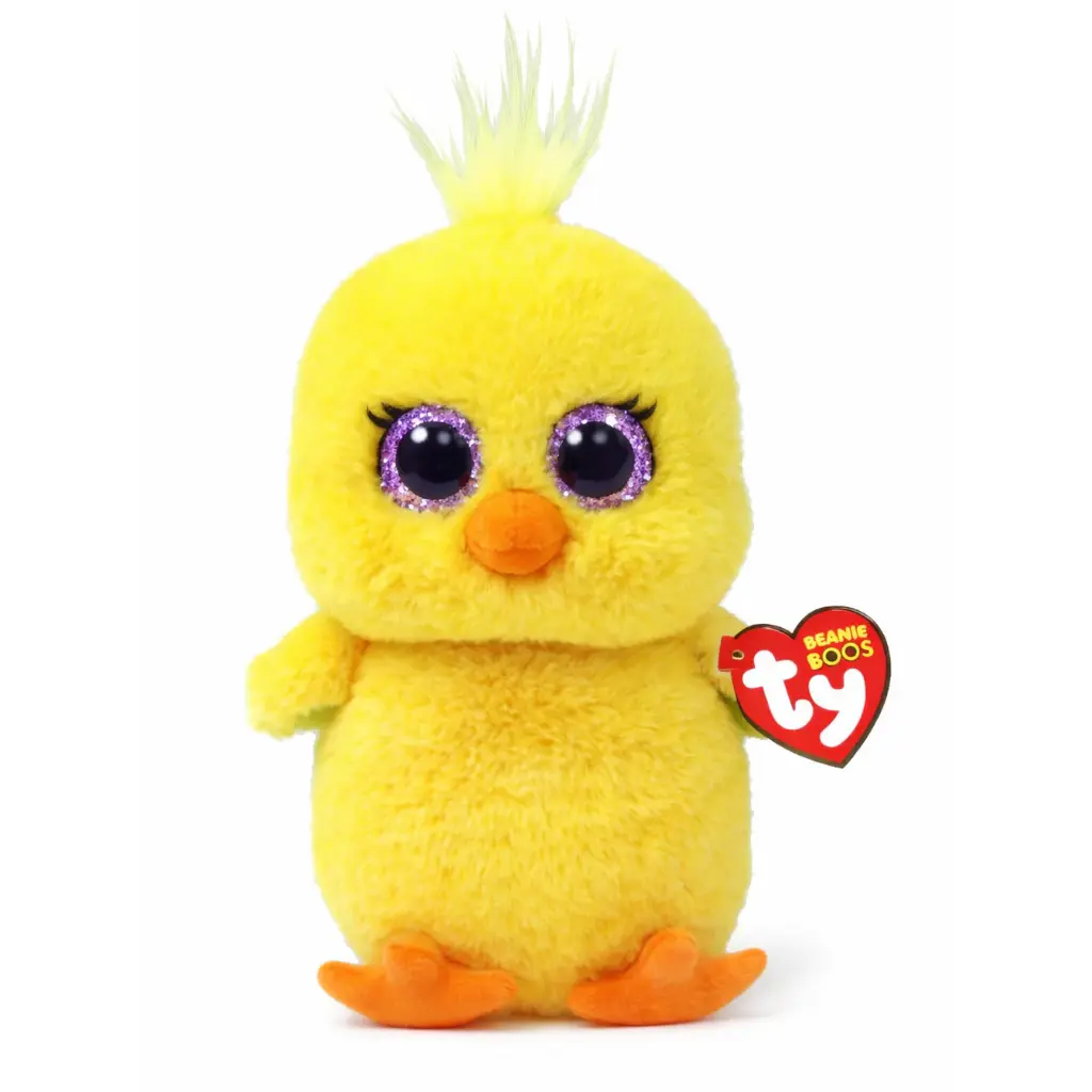 Ty Beanie Boos: Chirps the Yellow Chick Easter Plush (Regular Size)