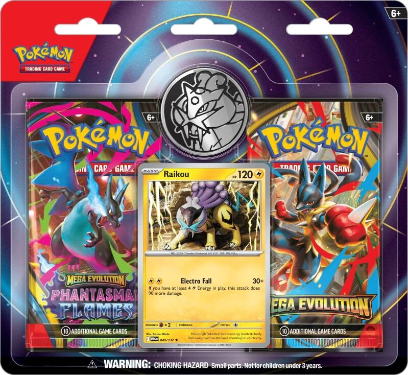 Pokémon TCG: 2-Pack Blister (Raikou)
