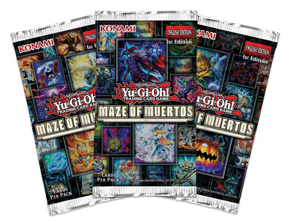 Yu-Gi-Oh! Trading Card Game: Maze of Muertos - 7 x Card Booster Pack