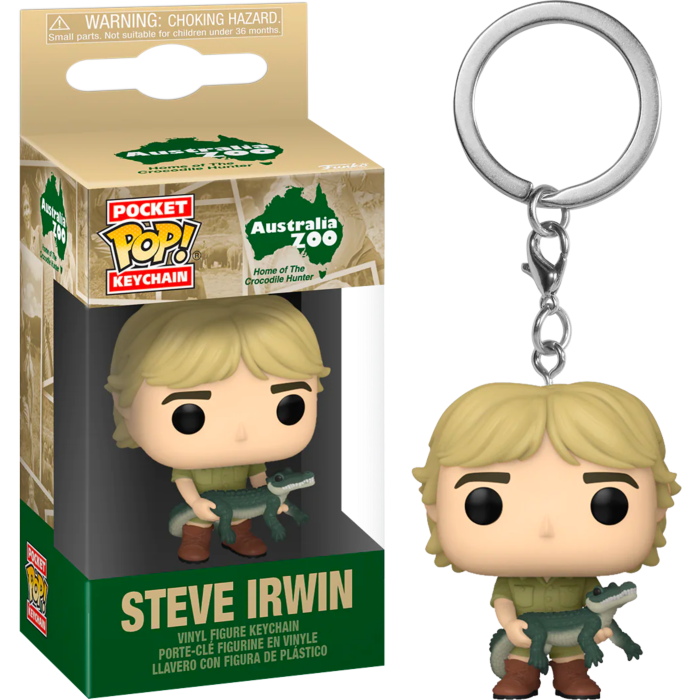 Crocodile Hunter - Steve Irwin Funko Pop! Keychain
