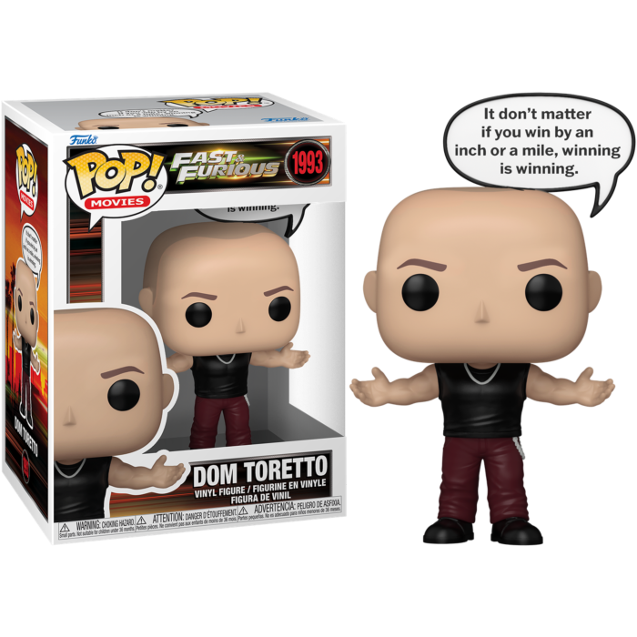 Fast & Furious - Dom Toretto Funko Pop! Vinyl Figure #1993